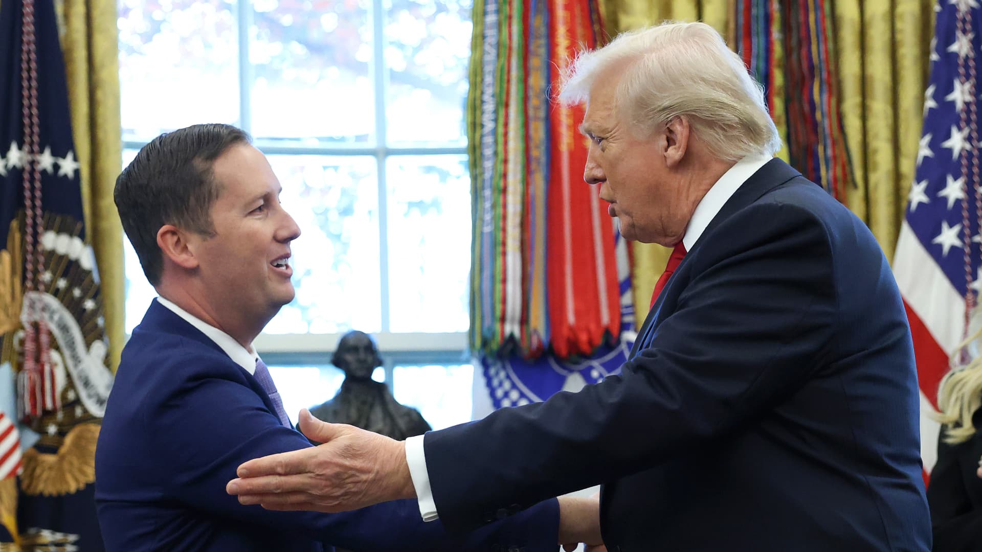 Trump hints at cutting tariffs on India as loyalist Sergio Gor sworn in as ambassador