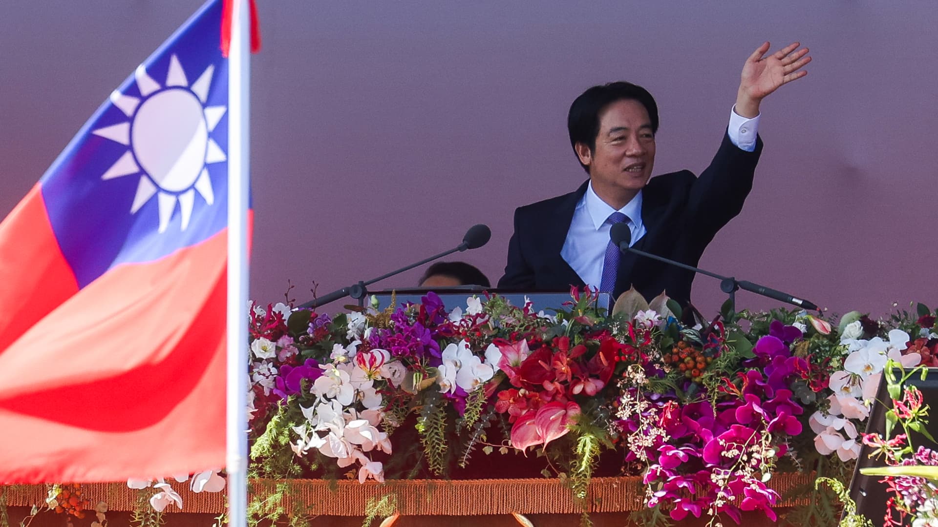 Taiwan's President Lai lashes out against Beijing, pledging $40 billion in additional defense budget