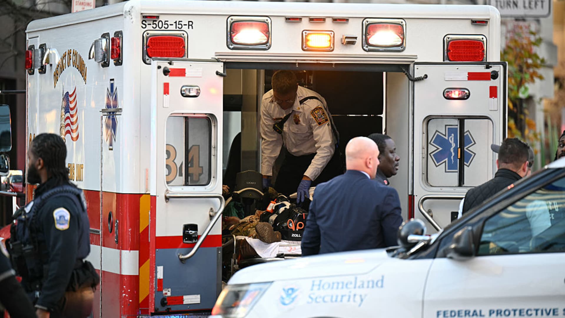 Two National Guard members in critical condition after shooting near White House: AP source