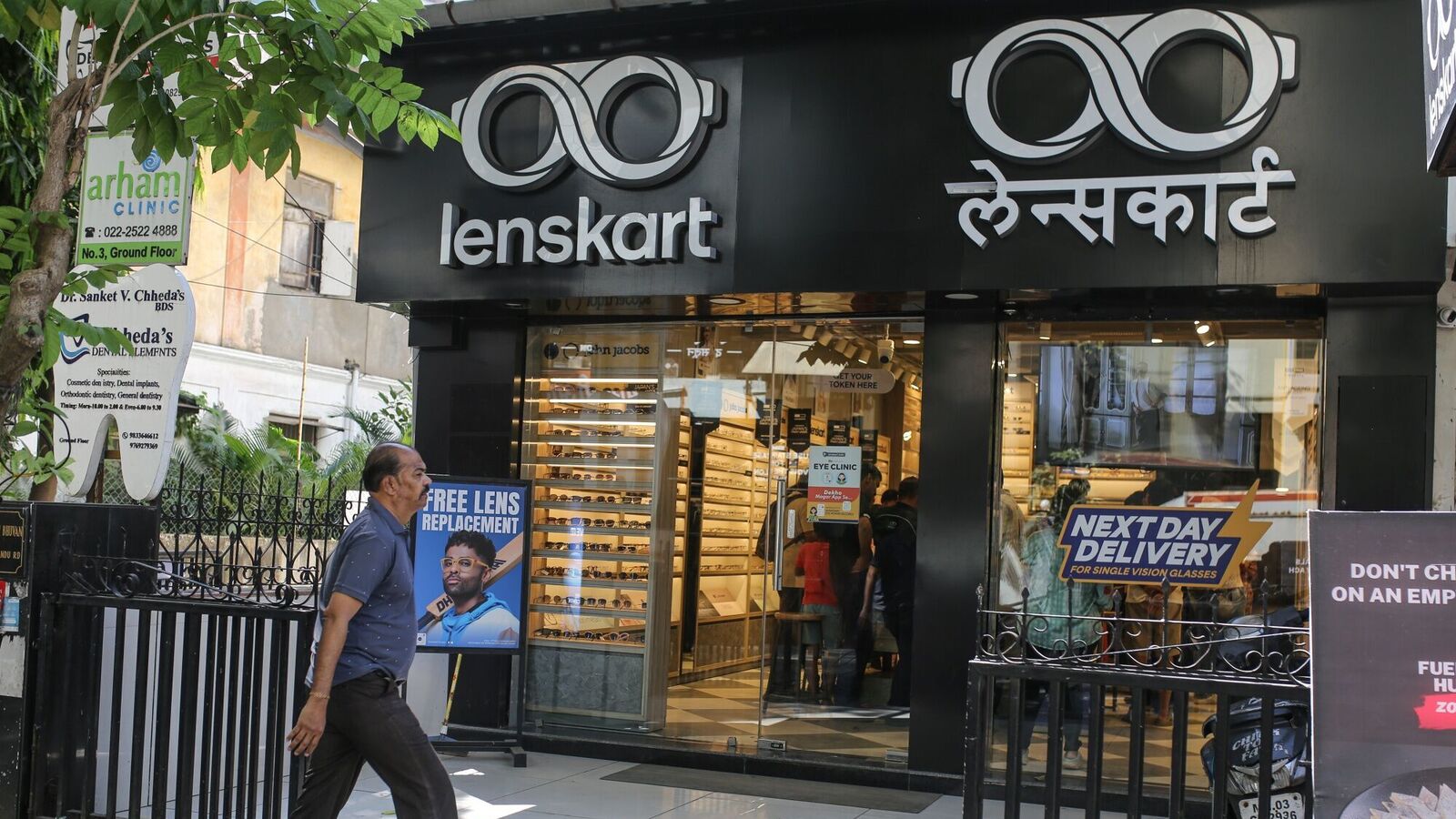 Lenskart shares off to a subdued start, list at 3% discount to issue price on Indian stock market | Stock Market News