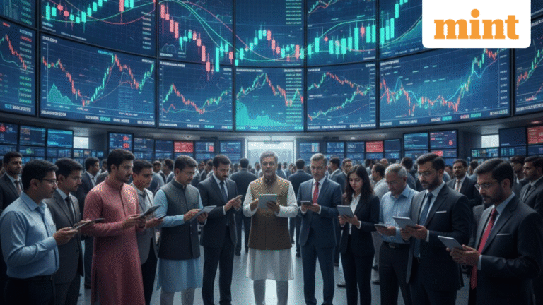 Sensex, Nifty 50 end flat after hitting record highs— 10 key highlights from the Indian stock market today | Stock Market News