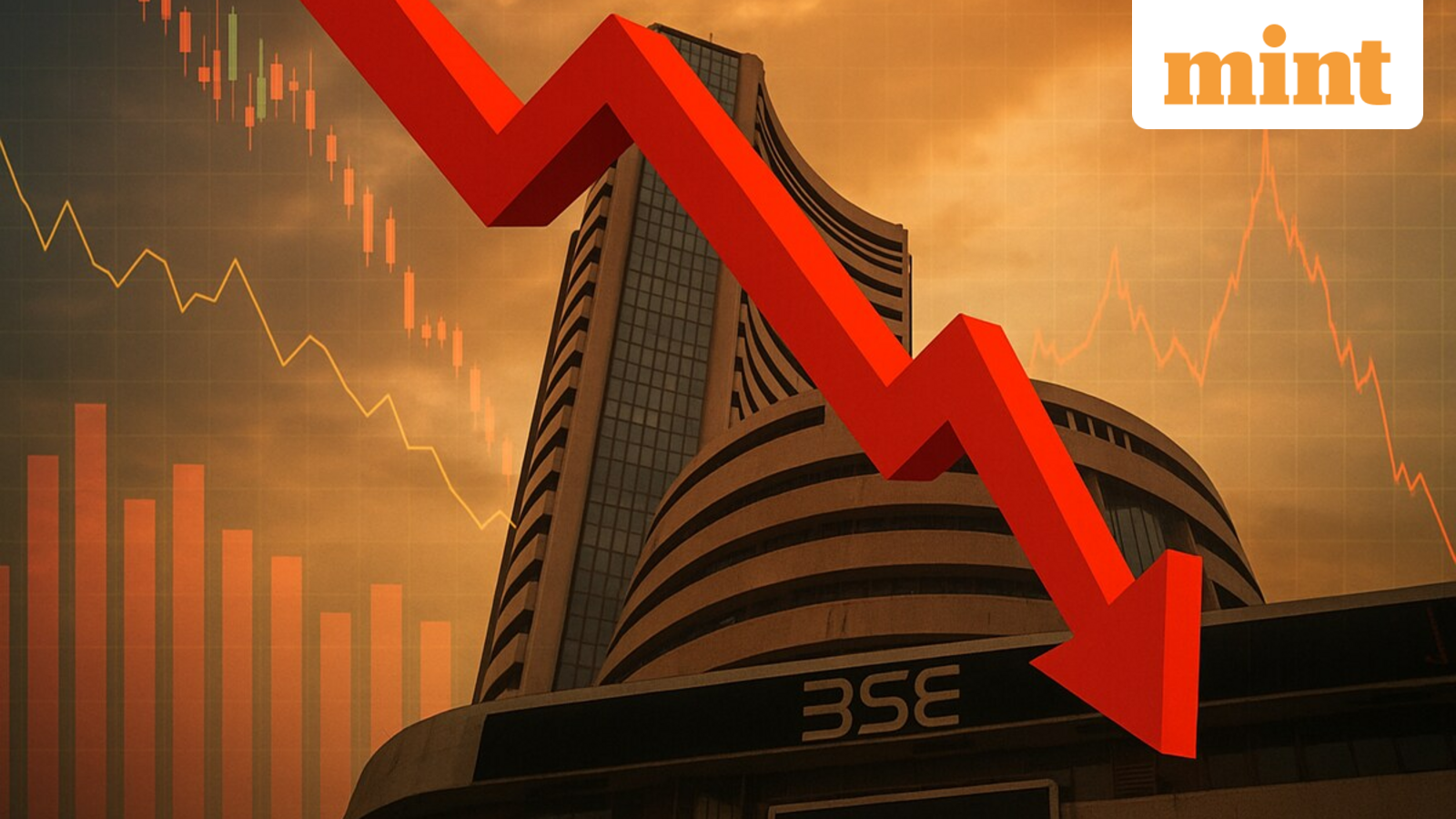 Sensex crashes 500 points, Nifty 50 ends below 25,600; investors lose over  ₹2 lakh crore— 10 key highlights