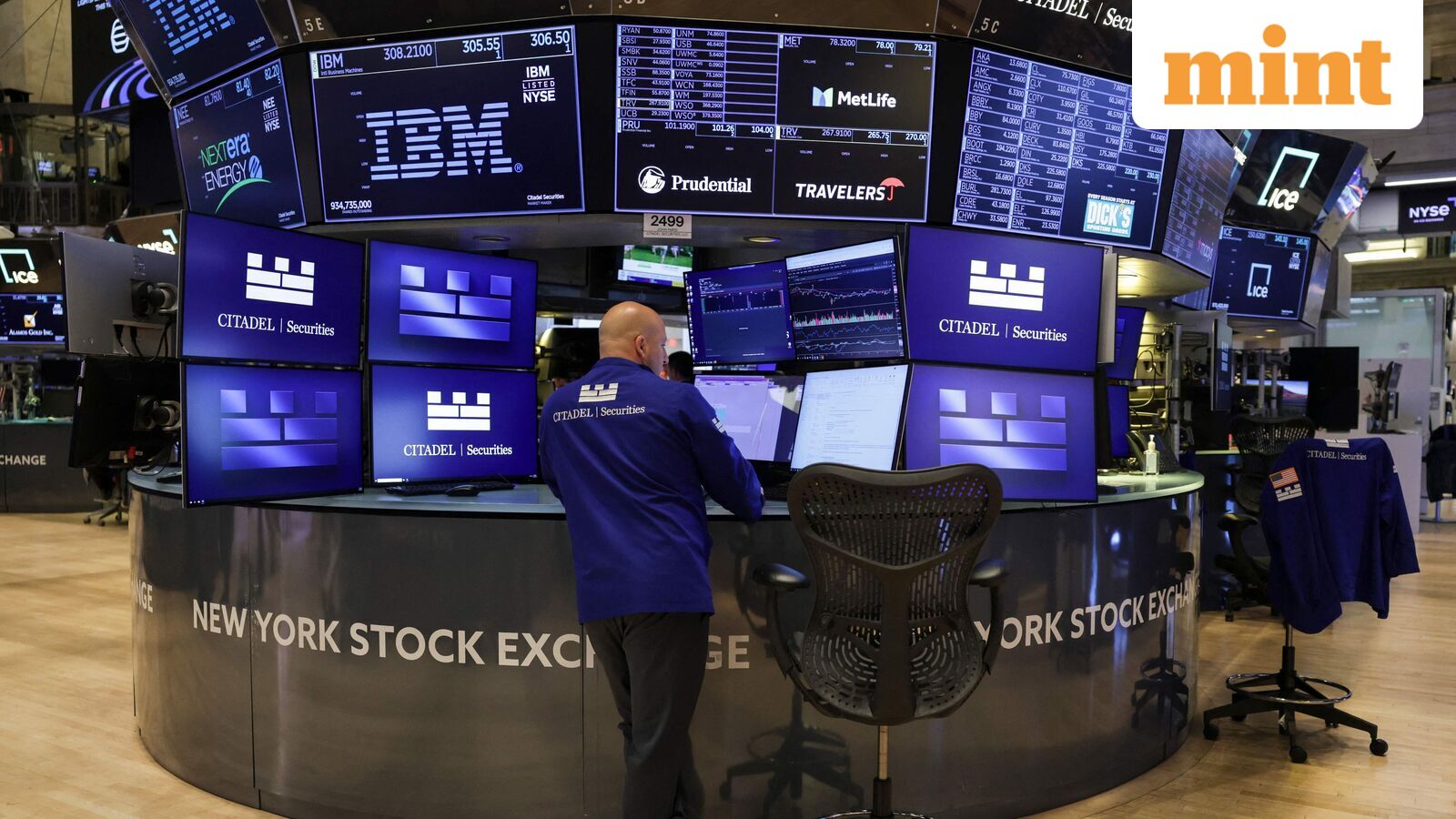 US Stock Market today: Wall Street tumbles as big bank CEOs sound alarm on tech valuations