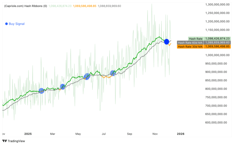 Bitcoin Hash Ribbons flash ‘buy’ signal at $90K: Will BTC price rebound?