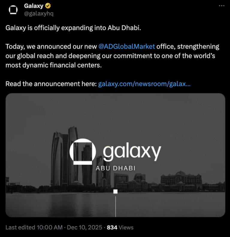 Galaxy expands to UAE as part of Middle East push