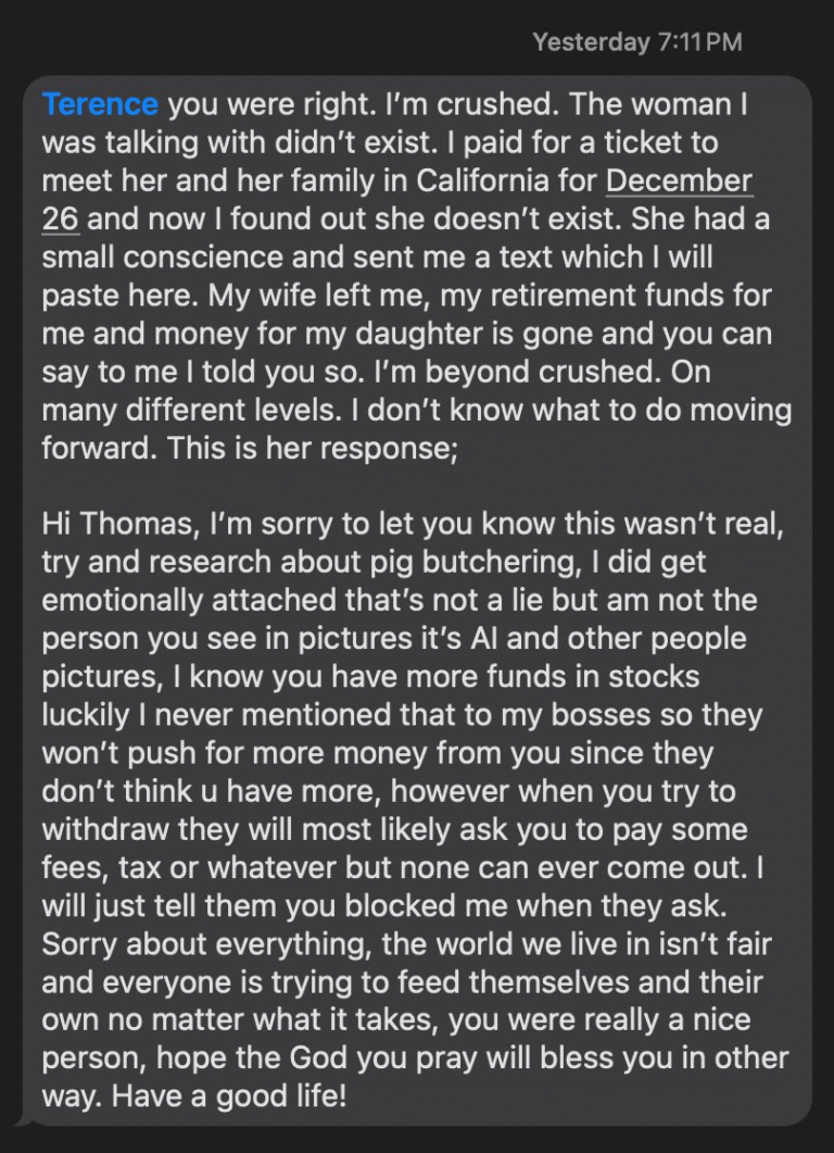 Bitcoin investor loses retirement fund in AI-fueled romance scam