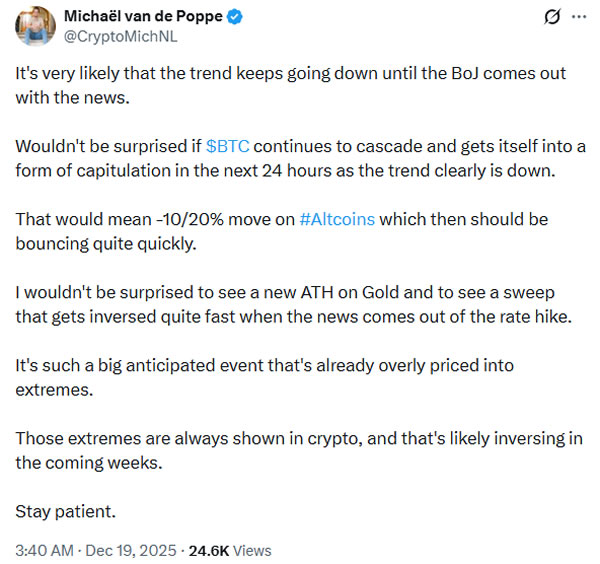 Crypto market cap falls to 8-month low, analysts see more pain ahead