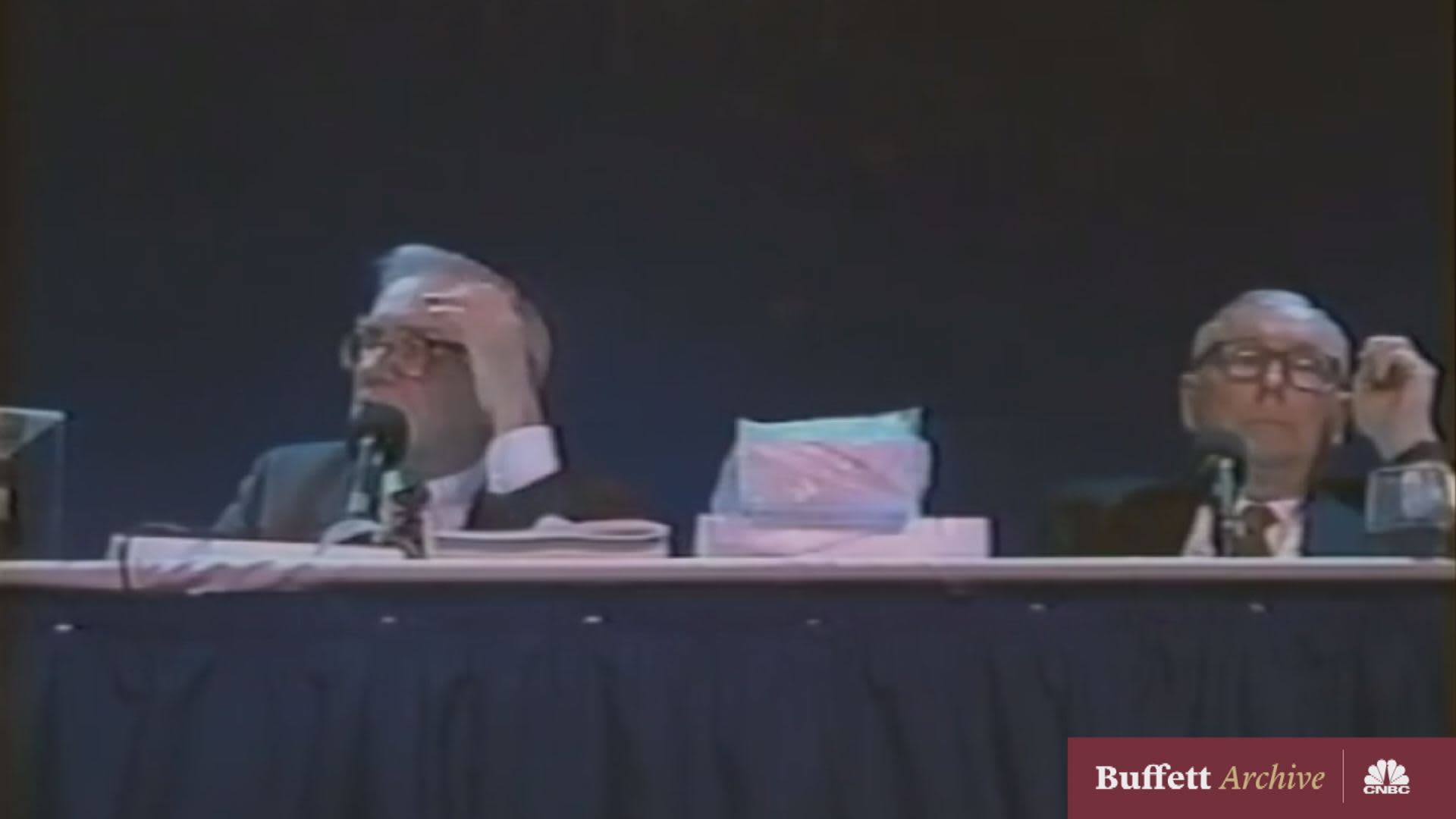 Buffett on evaluating businesses' "moats"