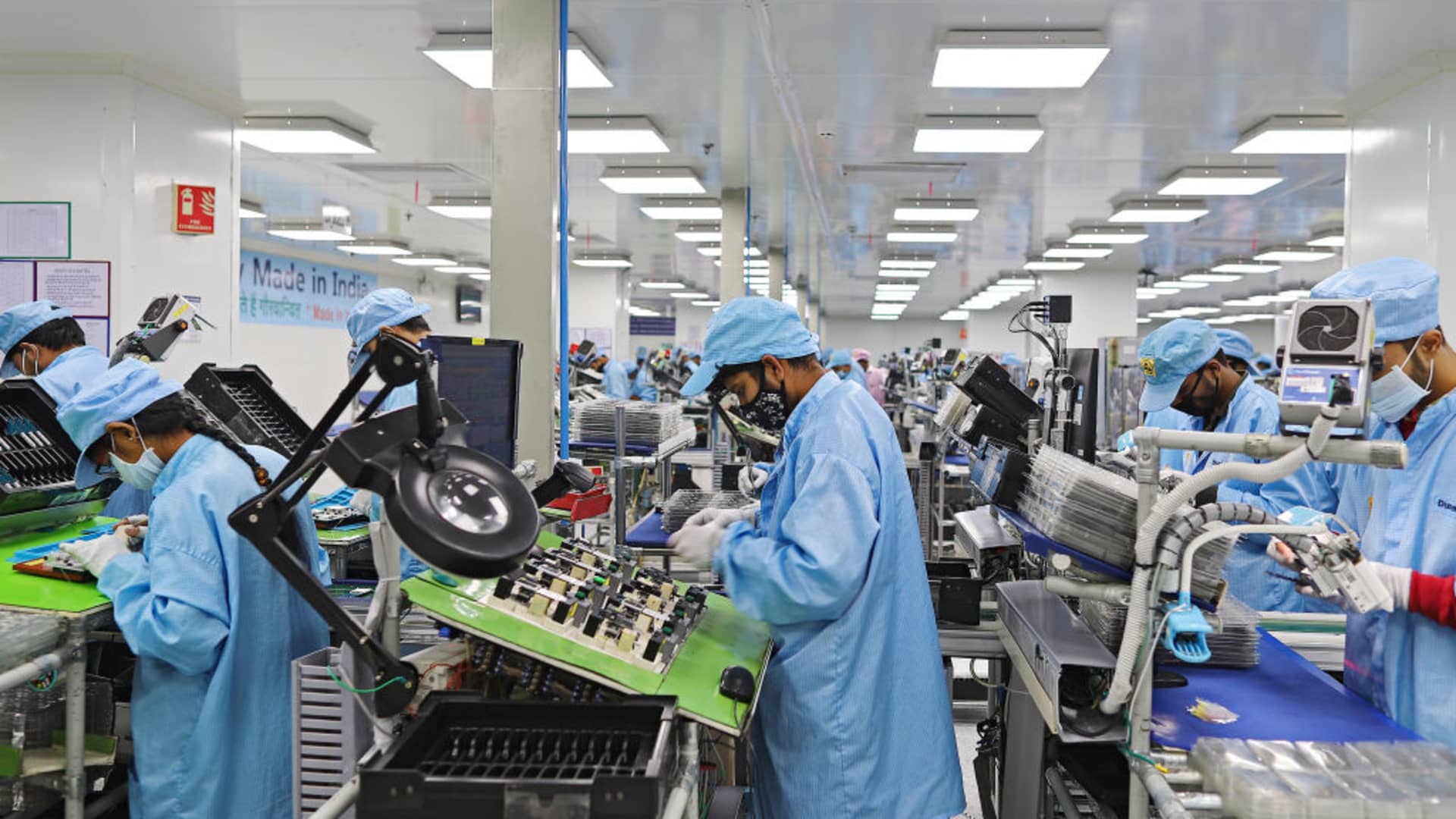 India's industrial output grew just 0.4% in October, missing estimates