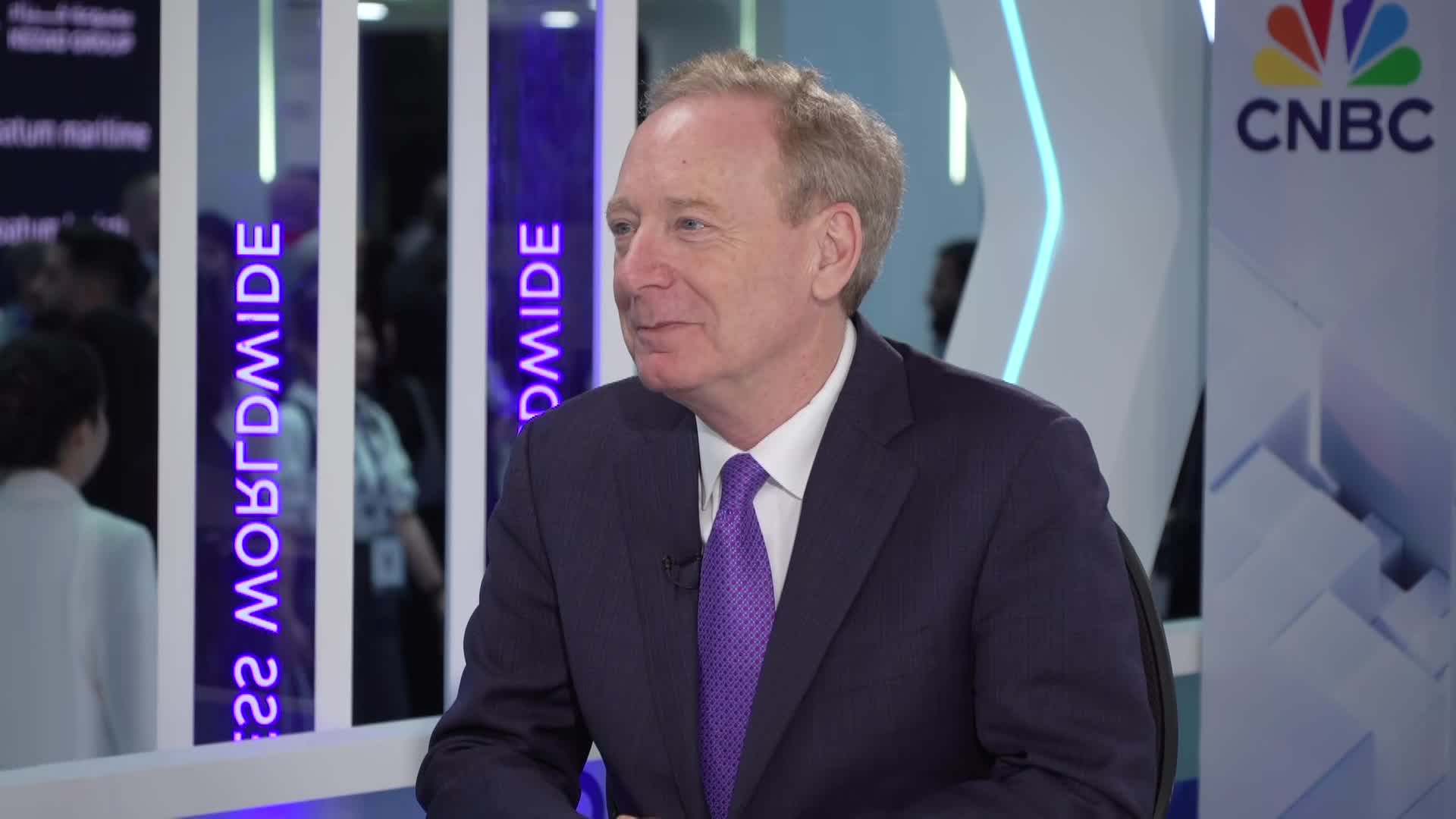 Microsoft president: 'Huge' challenge and great opportunity as global economy enters a new phase