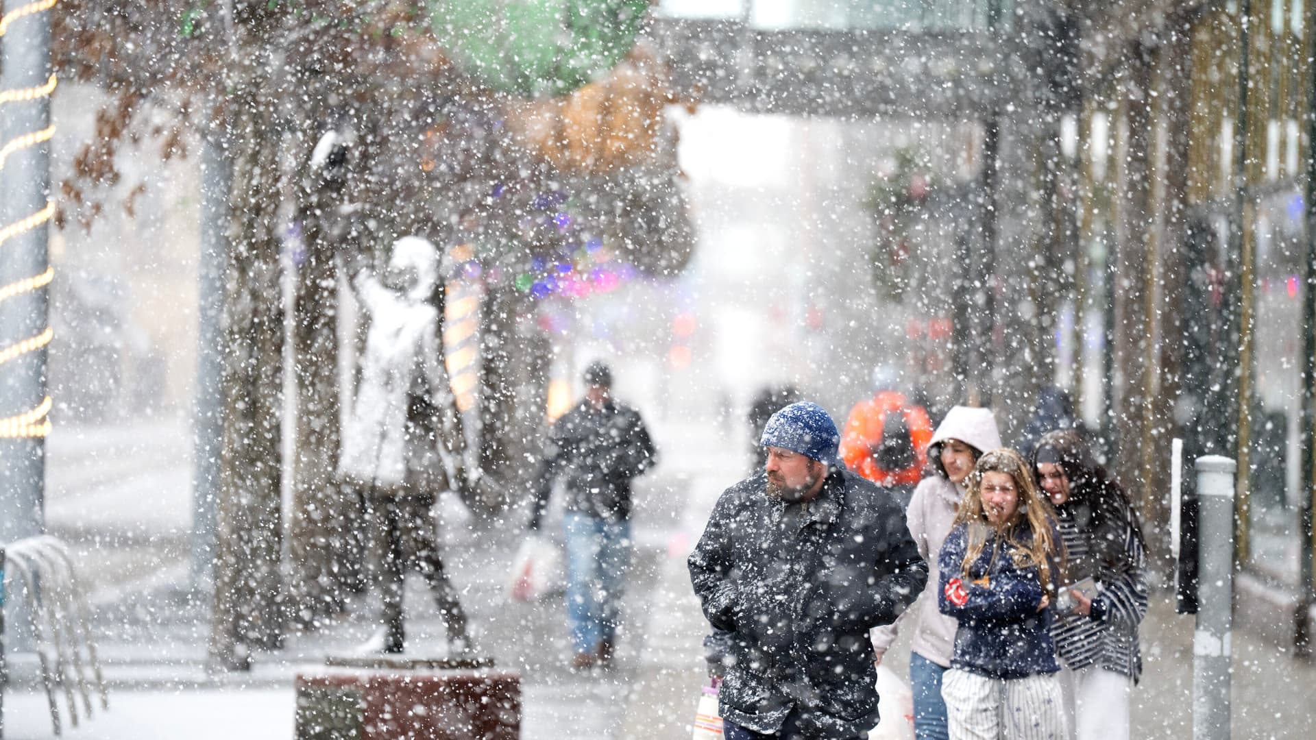 Winter storm brings blizzard conditions and dangerous wind chills