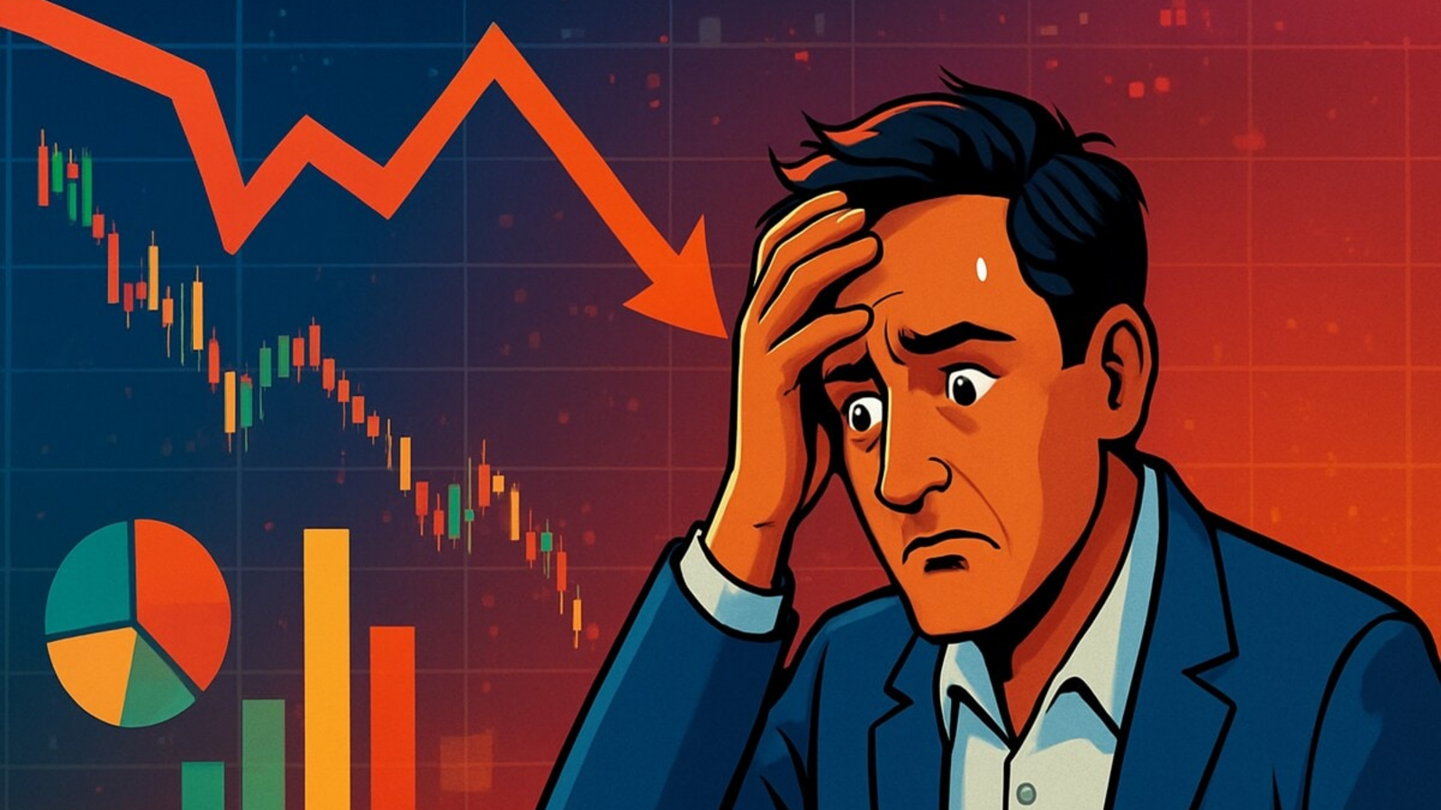 Sensex, Nifty 50 fall for 3rd consecutive session; mid, small-caps underperform— 10 key highlights