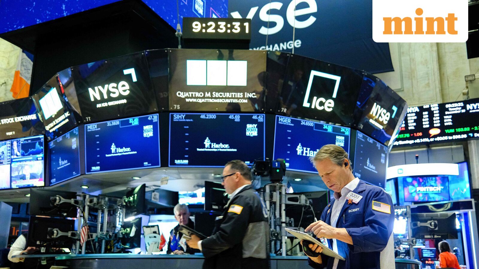 Wall Street mostly flat after jobs data signal softening labor market, Pfizer drops 3.3%