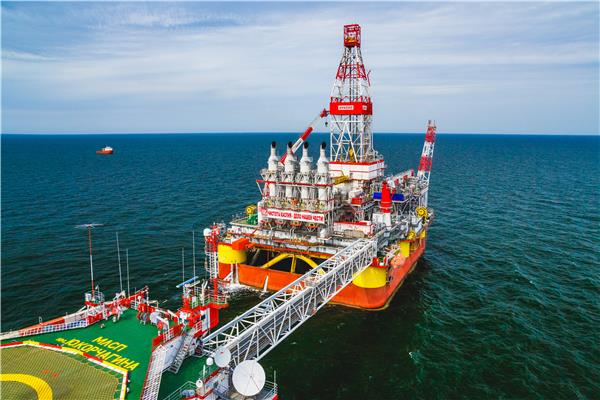 Ukraine claims strike on Lukoil offshore drilling platform in Caspian Sea
