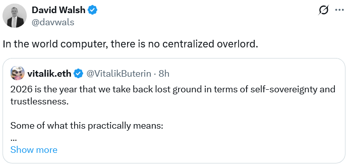 Ethereum Must Stop Sacrificing Values For Adoption: Buterin