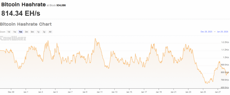 Top Bitcoin Mining Stocks Soar Over US Winter Storm Hashrate Decline