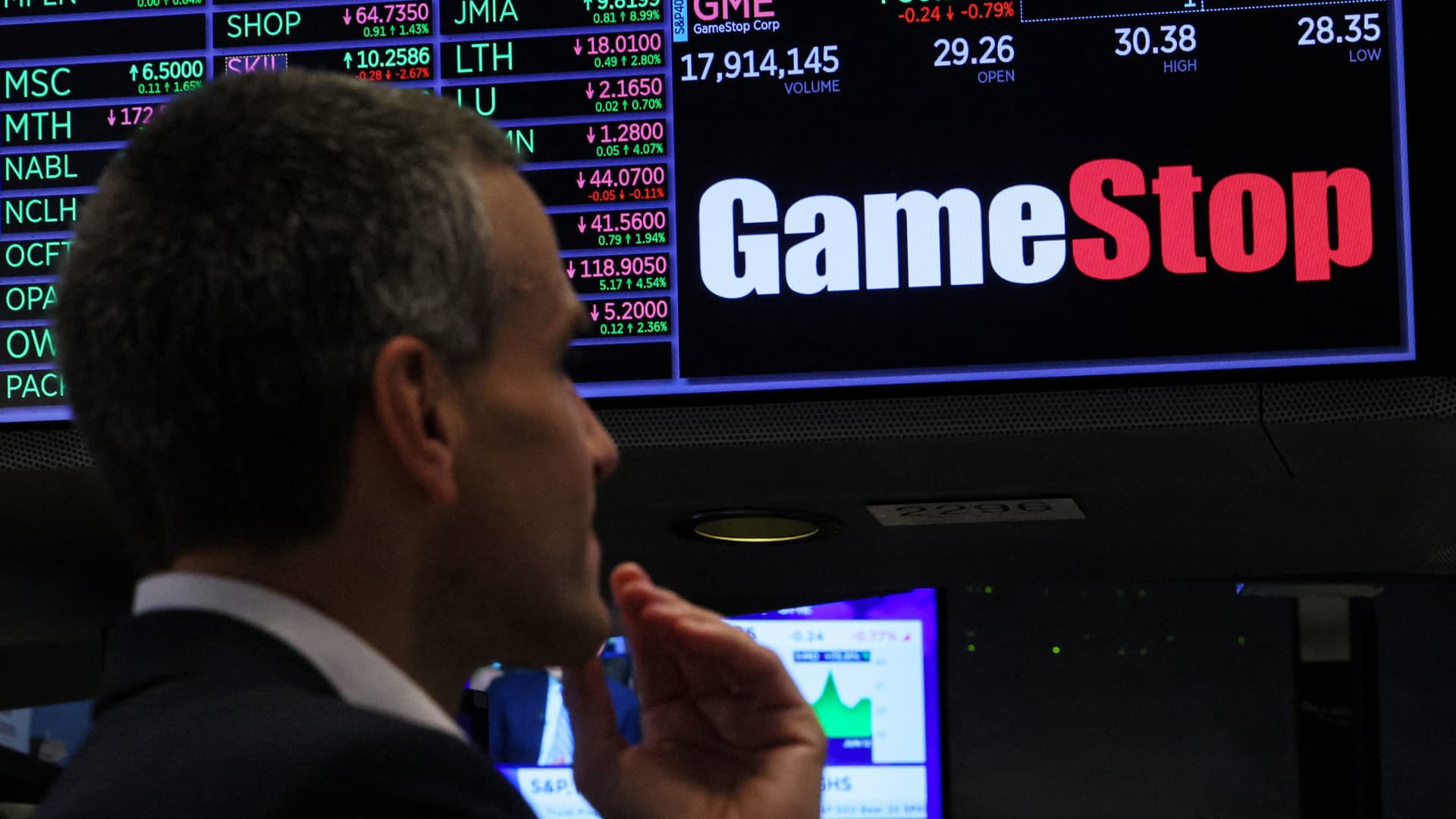 GameStop shares move higher after Michael Burry says he's been buying the stock