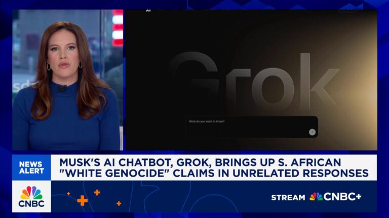 Elon Musk’s xAI chatbot Grok brings up South African ‘white genocide’ claims in unrelated responses