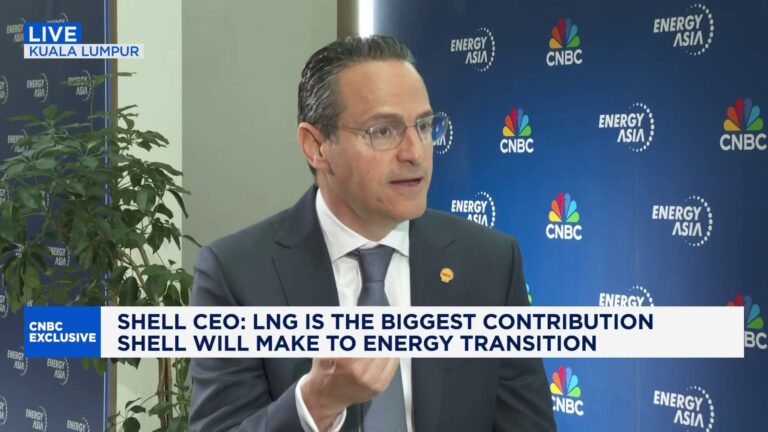 LNG is critical to the future of energy transition, says Shell's CEO