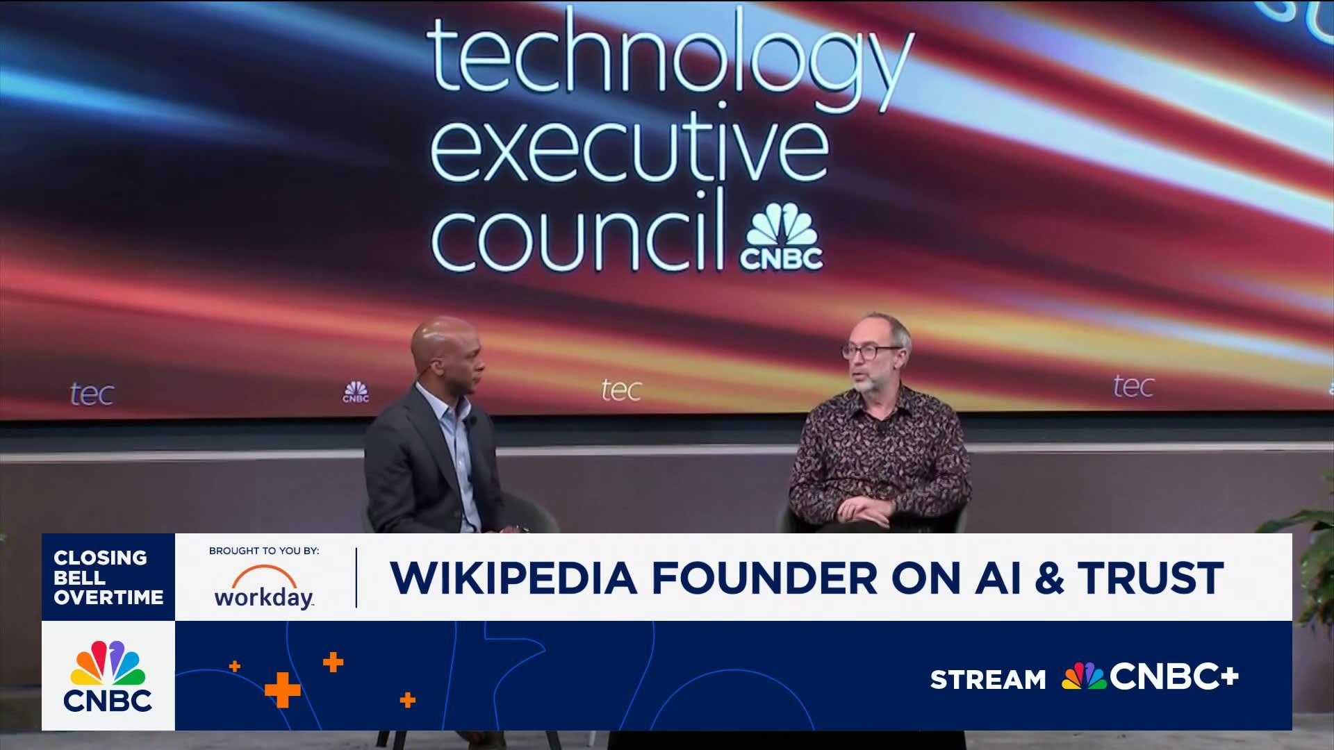 Wikipedia Founder Jimmy Wales on AI errors
