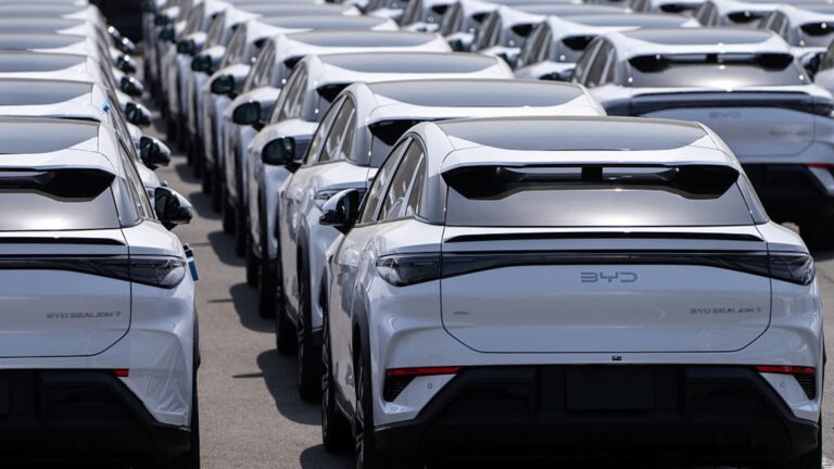 China’s BYD poised to overtake Tesla as world’s top EV seller for the first time