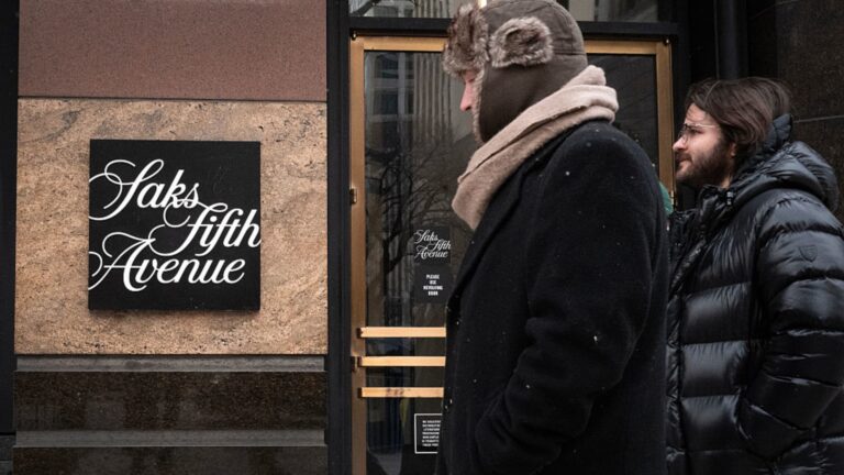 Saks Global struggles to line up financing as potential bankruptcy filing looms