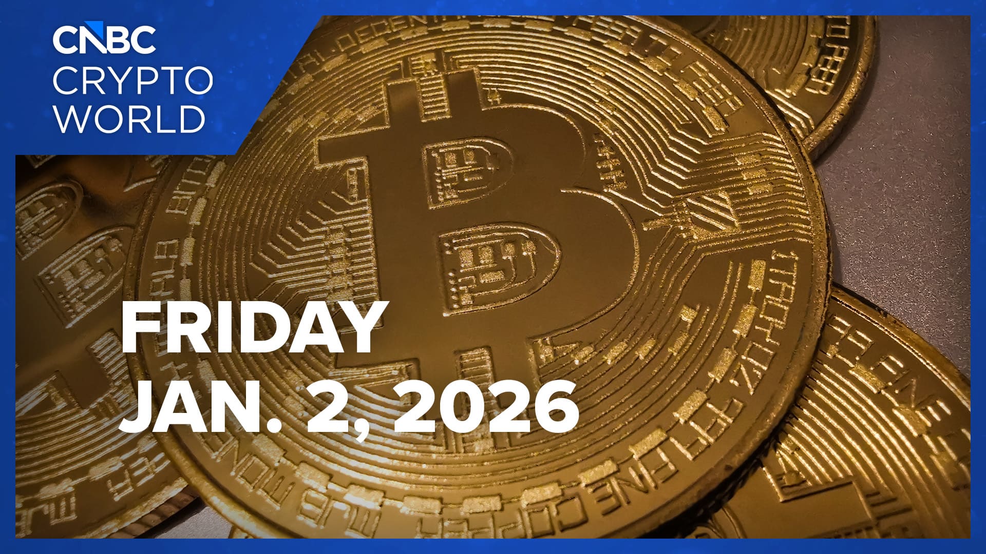 Bitcoin rises to $90,000 level on second day of 2026: CNBC Crypto World