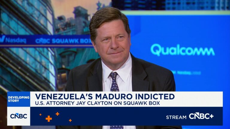 Venezuelan President Nicolas Maduro indicted: SDNY U.S. Attorney Jay Clayton on what's next