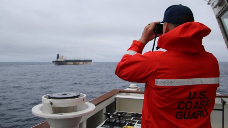 Oil ship seized by the U.S. over Venezuela sanctions was newly registered under Russian flag