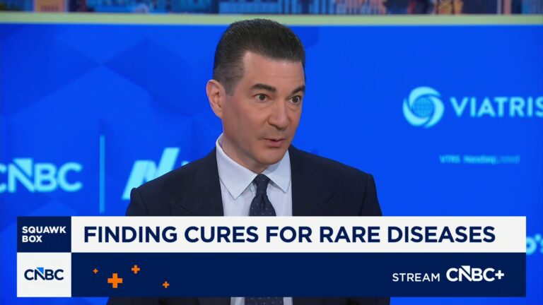 Former FDA Commissioner Dr. Scott Gottlieb on finding cures for rare diseases