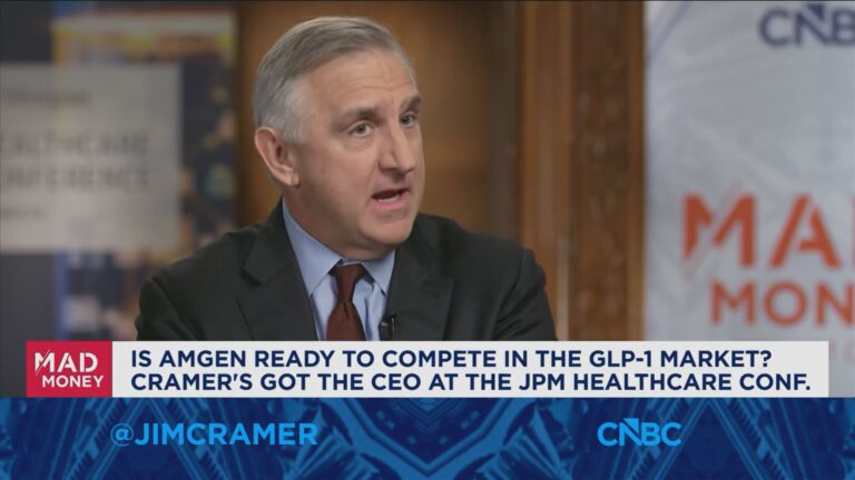 Amgen CEO: There are a bunch of ways to win for patients when it comes to weight loss