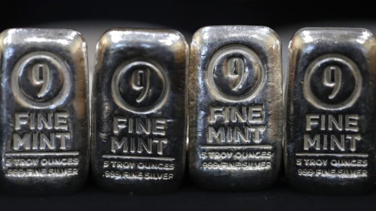 Silver is having a parabolic move. How to hedge against a decline using options