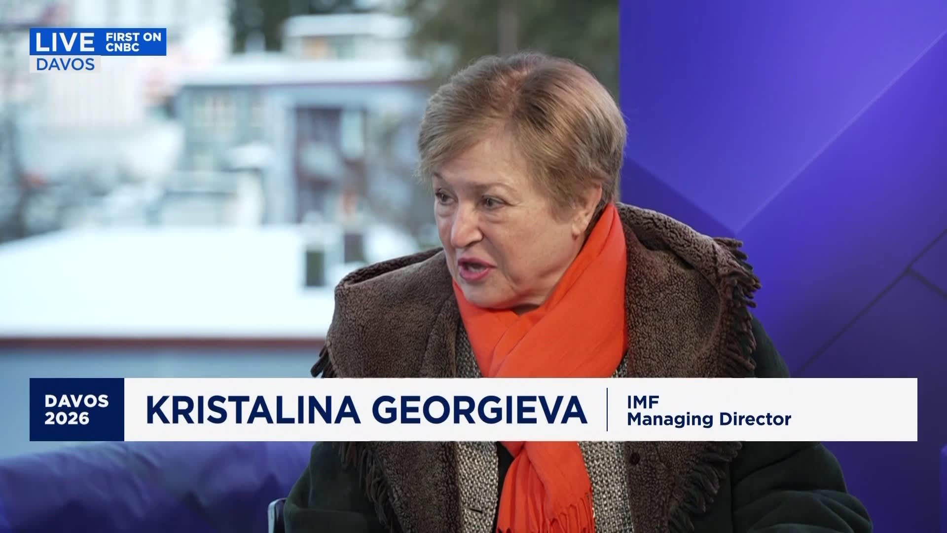 Watch the full Davos interview with IMF MD Kristalina Georgieva