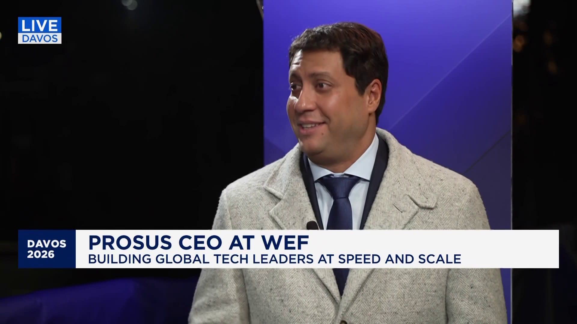 Prosus CEO: Don't underestimate China's AI capabilities