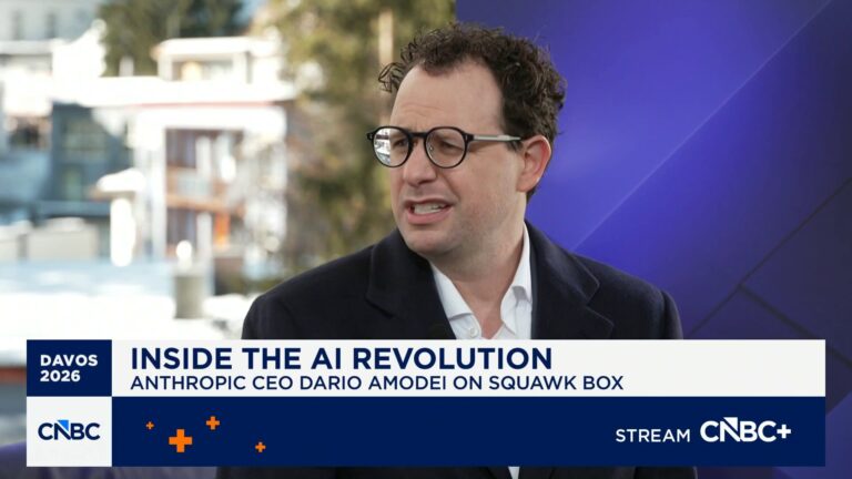Anthropic CEO Dario Amodei on AI race: Focused on making our models as smart and capable as possible