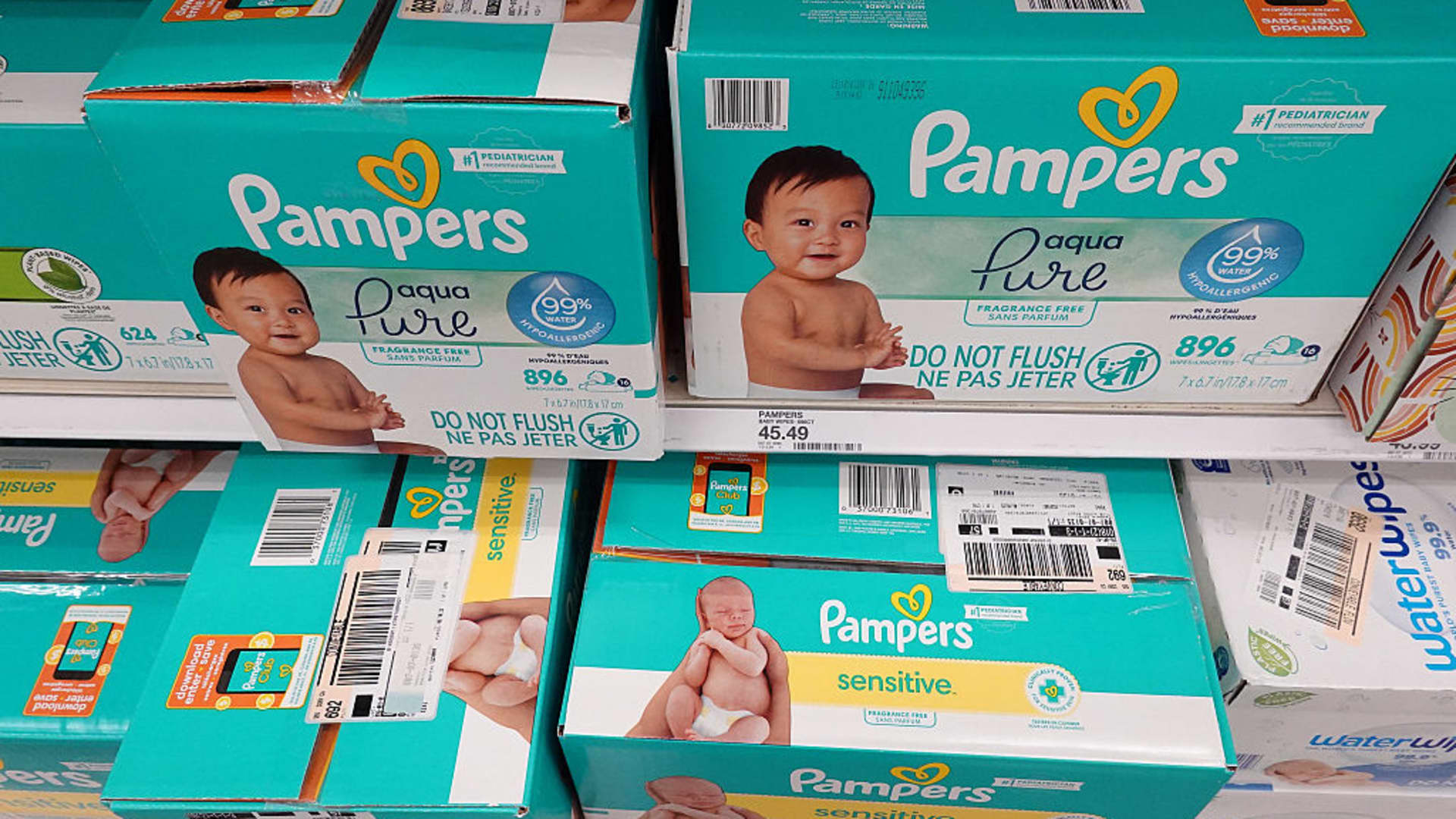 Procter & Gamble is selling diapers made with silk fibers in China as it leans into luxury