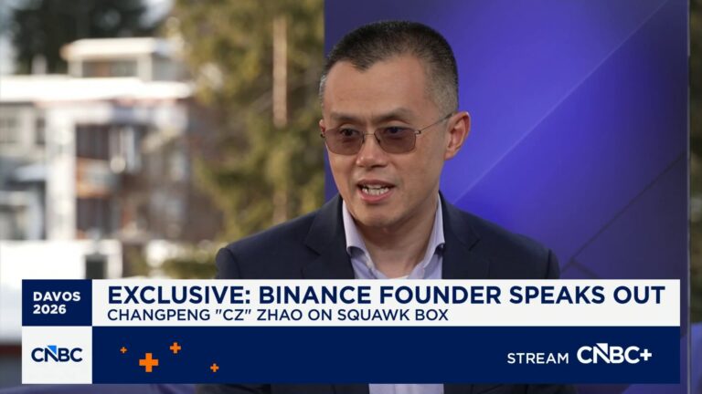 Binance founder Changpeng Zhao on Pres. Trump's pardon: Now I'm a real free man