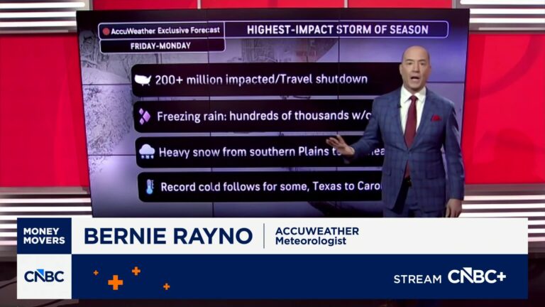 Winter storm may impact more than 200 million Americans