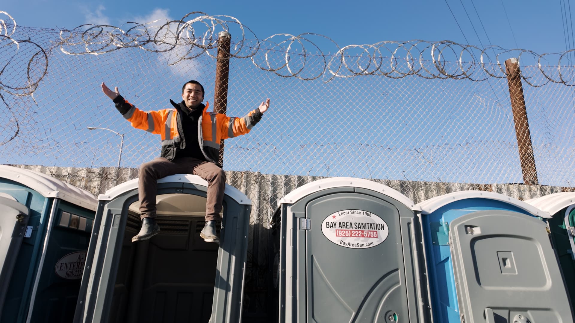 My porta-potty business brings in $4.3 million a year