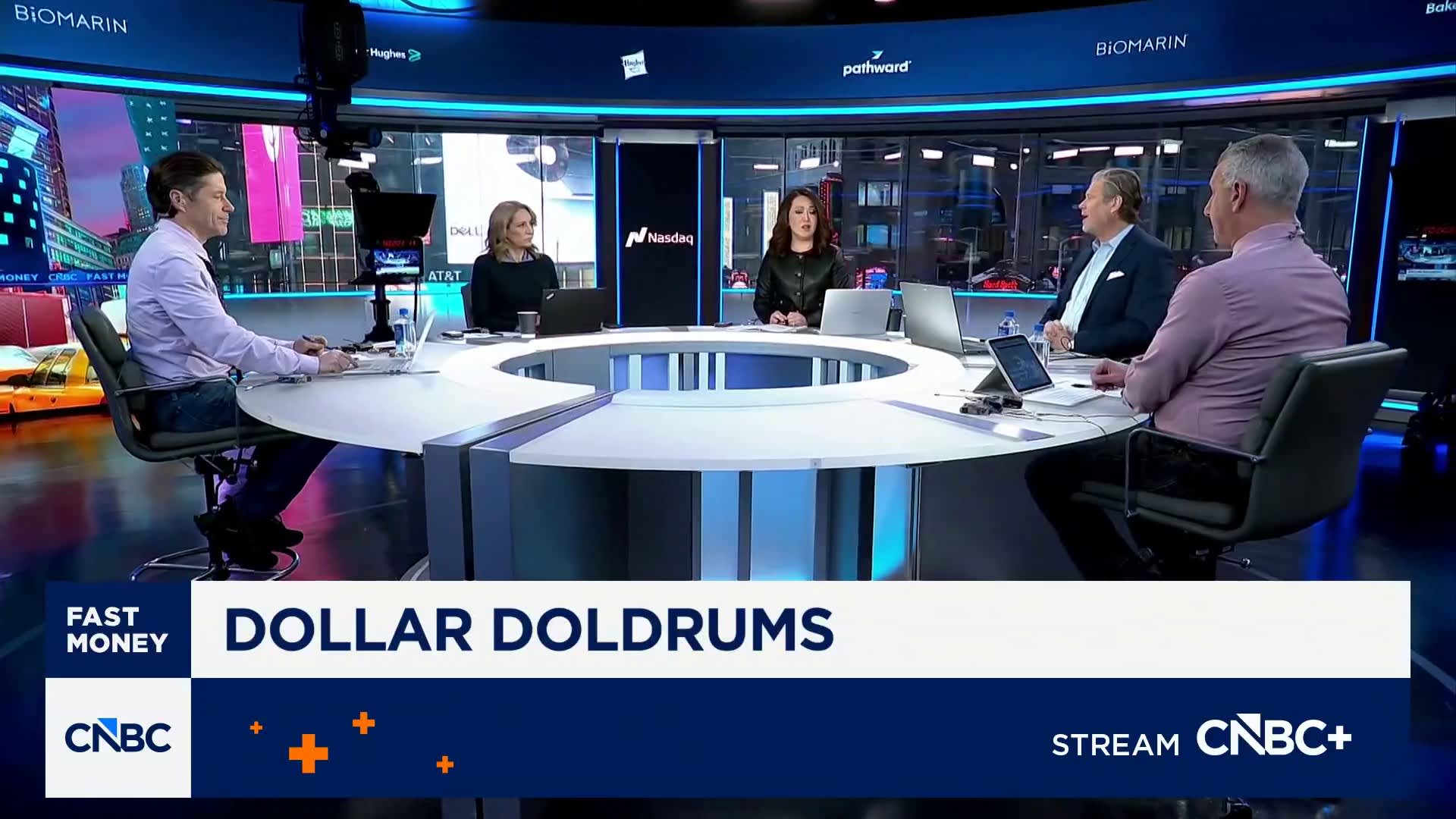 'Fast Money' traders react to gold and silver prices climbing as U.S. dollar slumps