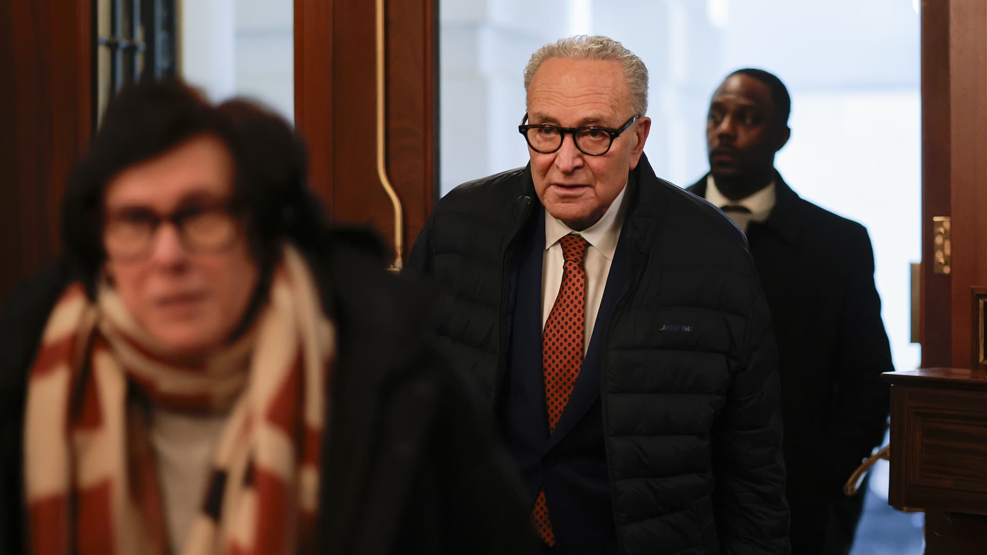 Senate begins voting on critical funding measure with shutdown looming