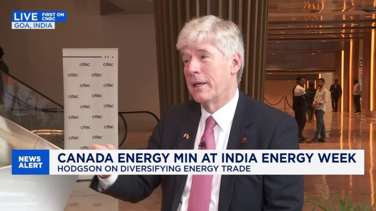 Canada Energy Minister: We are working with China and India to diversify our trading relationships