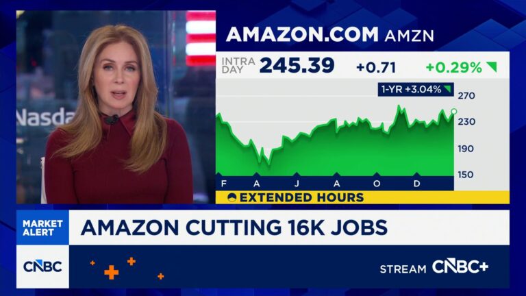 Amazon laying off about 16,000 corporate workers in latest anti-bureaucracy push