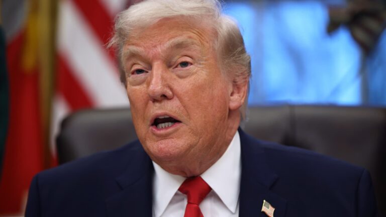 Trump backs Senate government funding deal that includes DHS extension