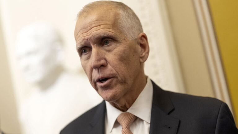 Sen. Tillis will oppose Trump Fed chair pick Warsh until Powell probe resolved