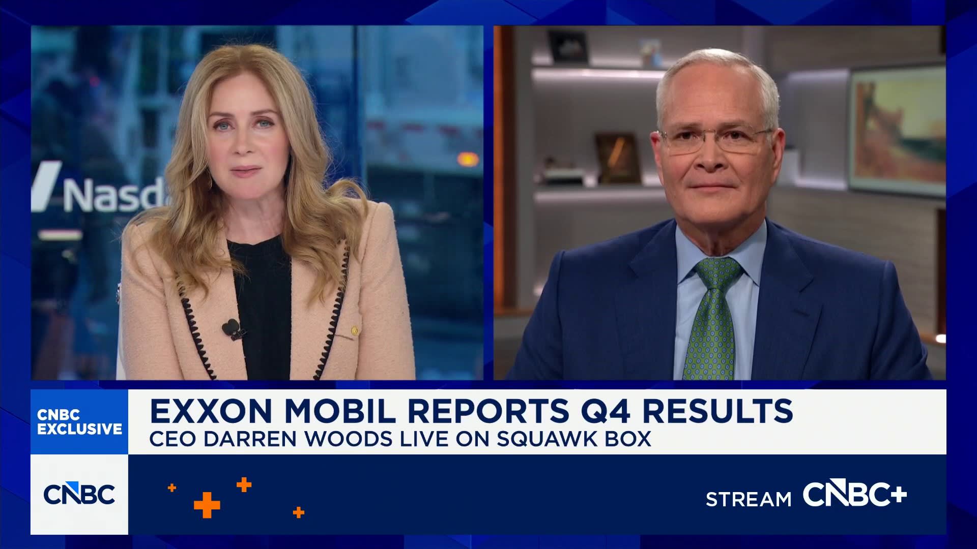 Exxon Mobil CEO Darren Woods on Q4 results: 2025 production highest in 40 years