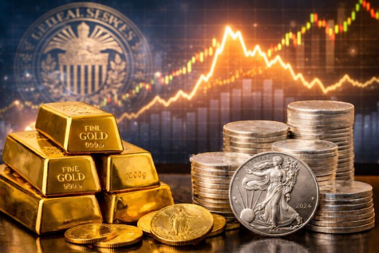 Gold and Silver Makret charts and U.S.