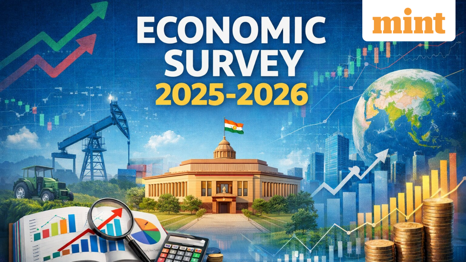 Economic Survey 2026 LIVE: FM Nirmala Sitharaman to table Economic Survey today; Growth outlook to capex- what to expect