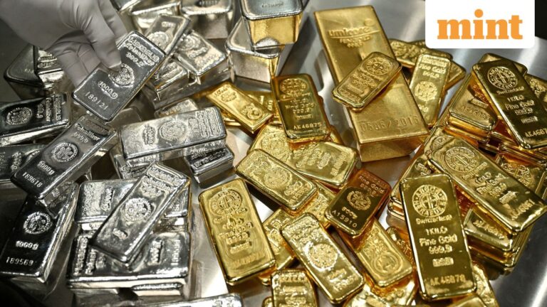 Gold rates today: MCX gold consolidates after record run; silver prices hold steady at  ₹2.35 lakh per kg