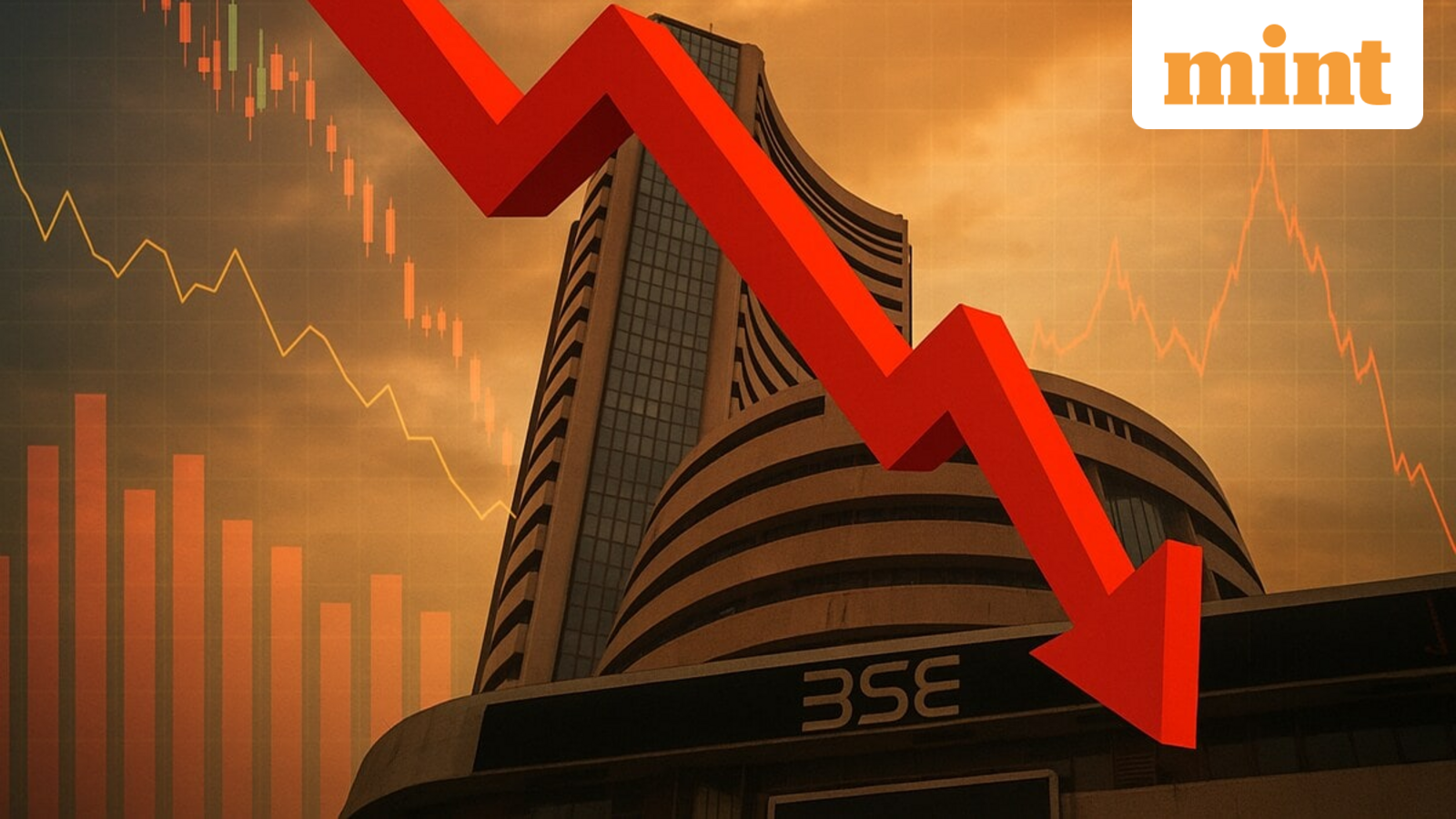 Sensex drops 250 points, Nifty 50 ends below 25,750— What drove the Indian stock market down? Explained